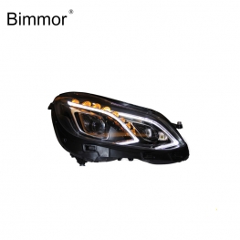 Mercedes benz w212 xenon headlights upgraded into Full Led  headlamp modified lamp 2012-2015